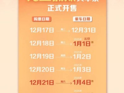2025年火车票预售期是多少天?