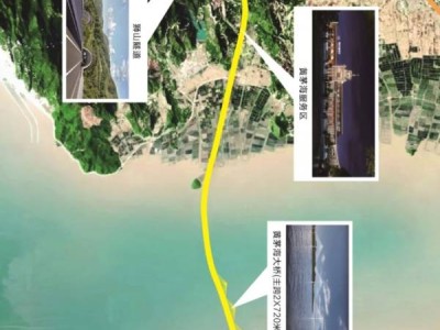 黄茅海跨海通道开通路线图