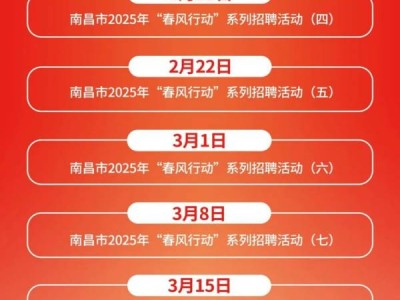 2025南昌市就业之家2月7日招聘会（时间+地点+企业）