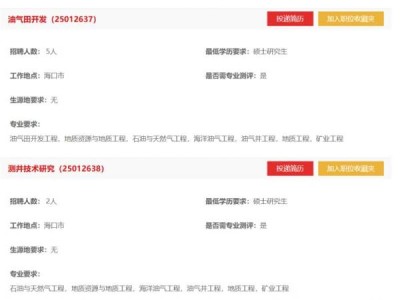 2024南方石油勘探开发有限责任公司招聘高校毕业生