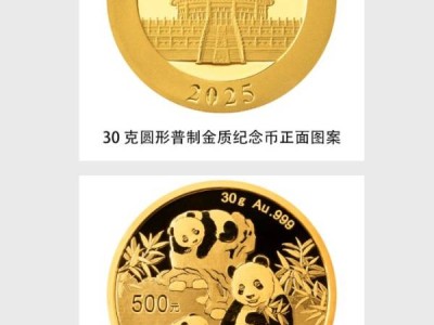 2025熊猫贵金属纪念币图案是什么样的?附正背面图案
