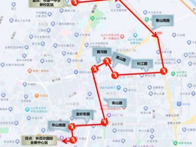 2024汕头马拉松接驳车路线图
