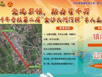 2024丹灶第二届“金沙大洲河杯单人龙舟赛（时间+地点）
