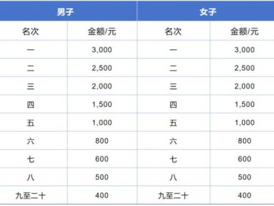 2024年虎门半程马拉松赛奖金什么时候发放?
