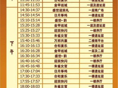 2024洛阳应天门国庆节目表