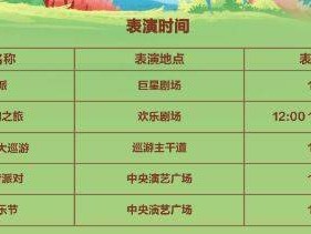 广州长隆欢乐世界表演活动有哪些呢？是什么时候？