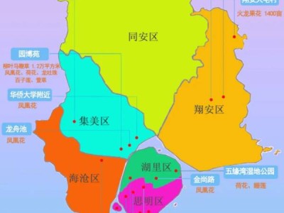 厦门6月赏花地图
