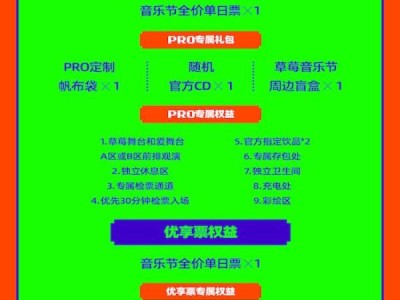 2025佛山草莓音乐节优享票有什么权益吗?
