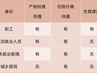 在海南不同人群享受的生育待遇有什么区别?