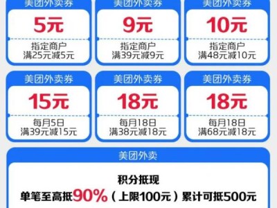 建行生活外卖券可以领的券有什么