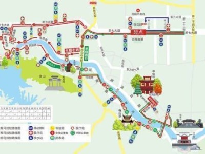 信阳马拉松2023路线图及详细路线