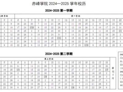 2025年赤峰学院春季开学时间(最新)