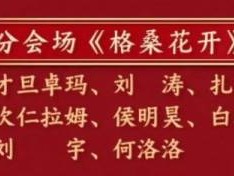2025春晚拉萨分会场节目单一览
