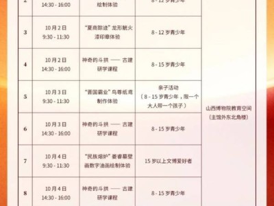山西博物院国庆假期有什么展览看？