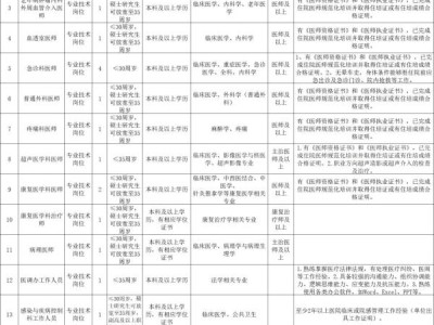 海口市第三人民医院2024招聘编外专业技术人员(岗位+报名+条件)