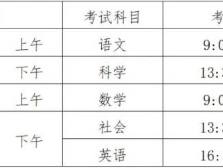 2025台州中考时间是什么时候