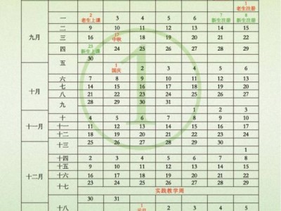 2024下半年中南民族大学开学时间+最新校历