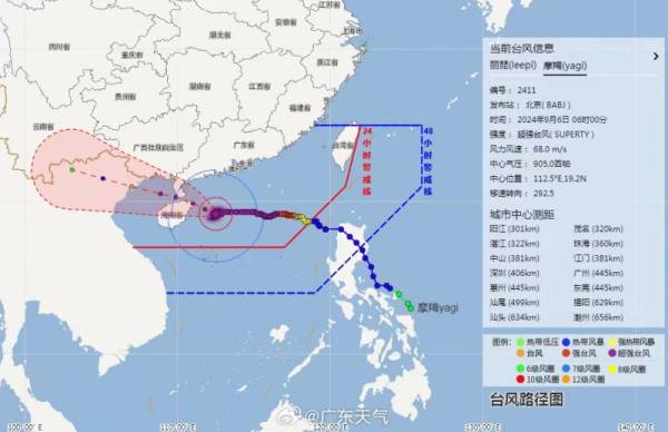 台风“摩羯”预计登陆时间（2）