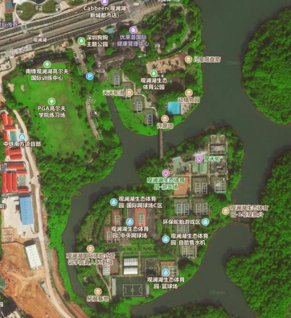 深圳观澜湖生态运动公社好玩吗