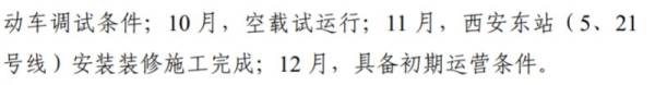 西安地铁5号线一期东段什么时候完工（2）