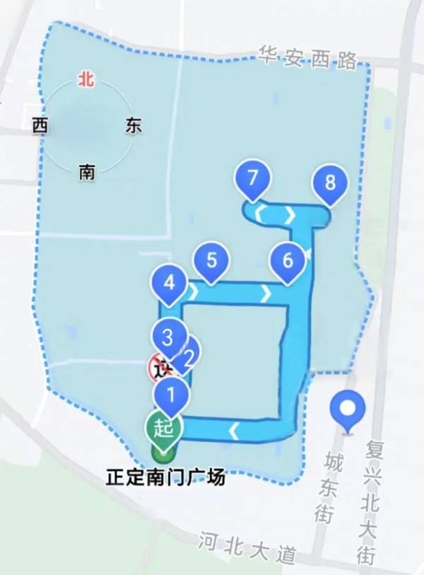 石家庄骑行路线推荐