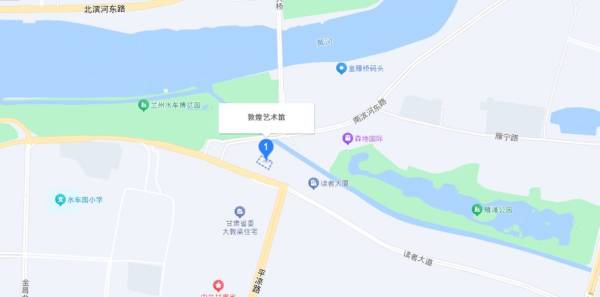 敦煌艺术馆在兰州市什么地方？