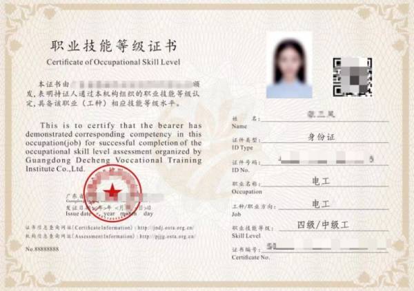 电工特种作业上岗证和电工职业技能等级证书的区别是什么？