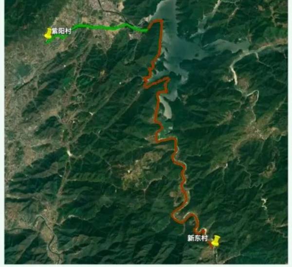 2024东阳江镇环东江源自行车赛比赛路线