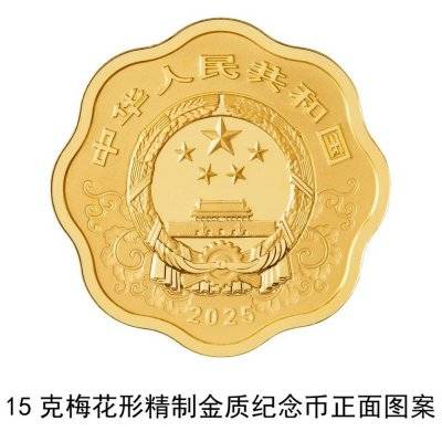 2025中国乙巳蛇年贵金属纪念币图案（6）