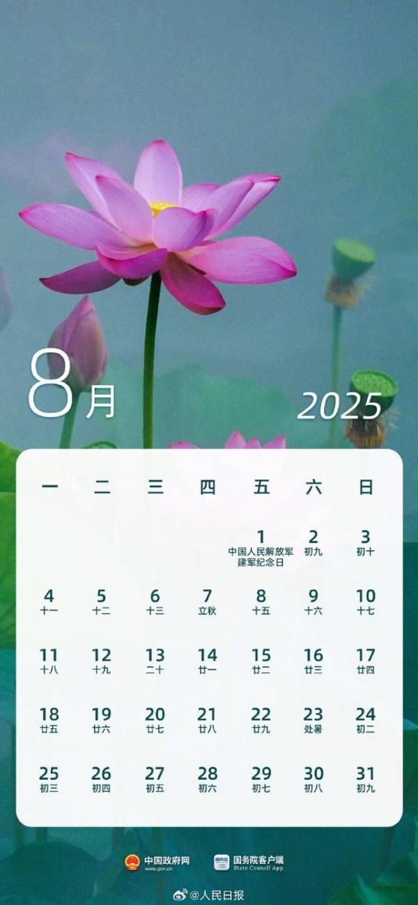 2025年放假日历表全年查询最新版(8) 2025年放假日历表全年查询最新版(8)