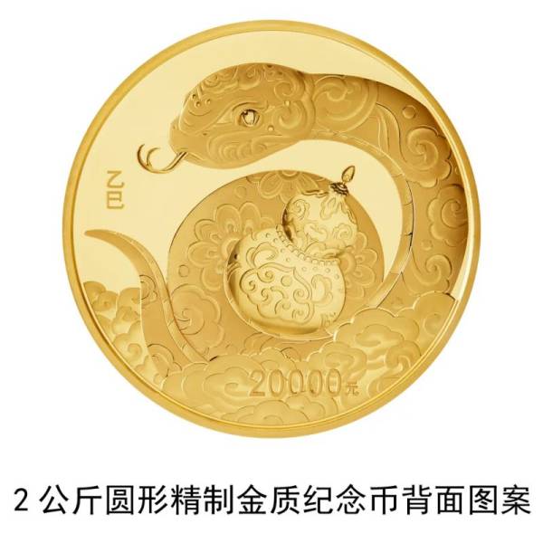 2025中国乙巳（蛇）年贵金属纪念币长什么样？（14）