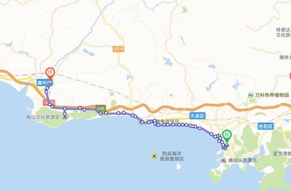 三亚西岛海洋文化旅游区交通指南（公交+自驾+打车）（12）