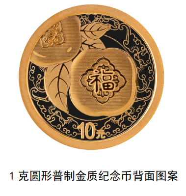 2025年蛇年贺岁纪念币纪念钞图案样式（示意图）（6）