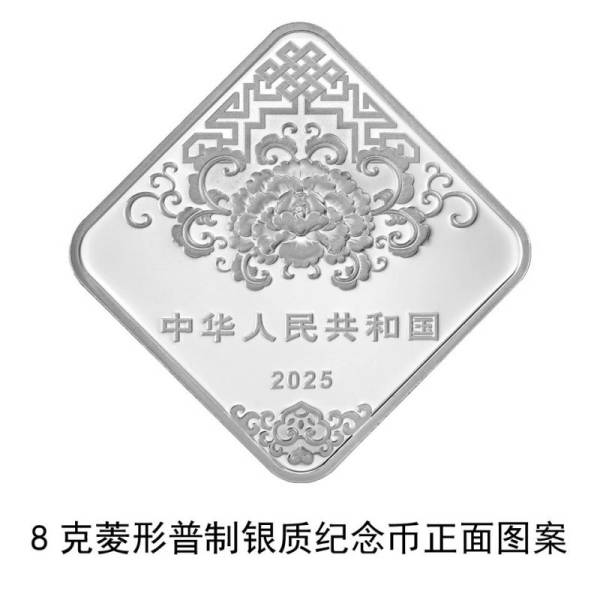 2025蛇年贺岁纪念币图案（4）