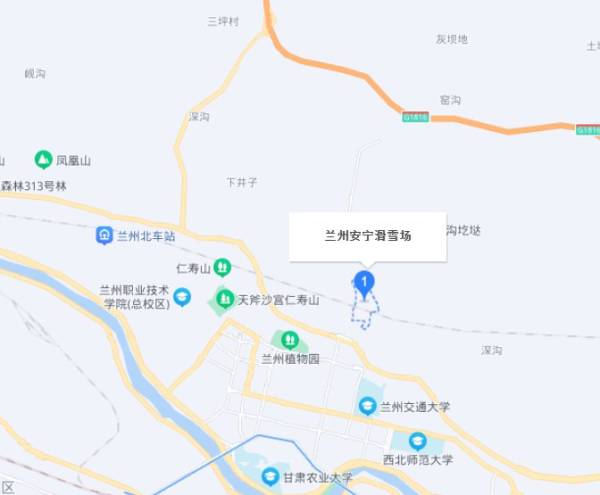 兰州安宁区滑雪场在什么地方