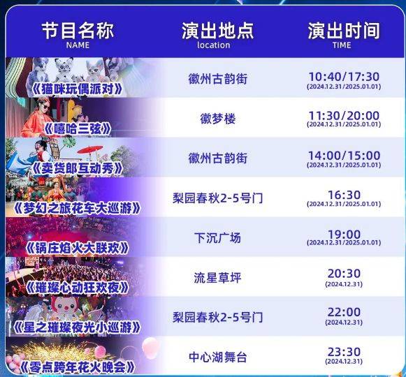 2025合肥融创乐园跨年夜瀑布焰火什么时候开始
