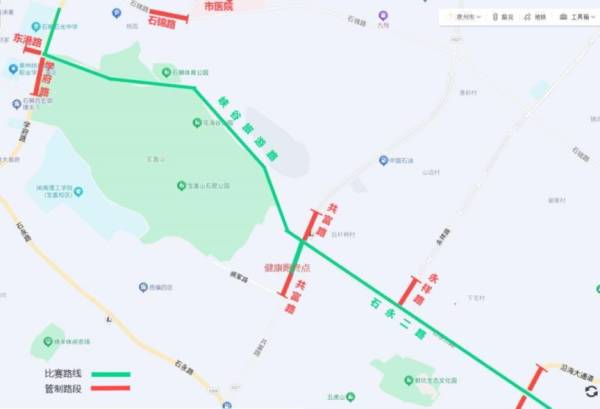 2025石狮马拉松期间交通管制路段（4）