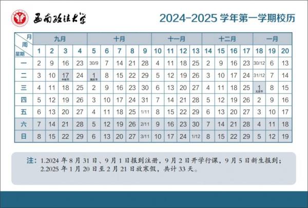2025重庆各大学寒假及开学时间（4）