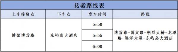2024琼海博鳌马拉松赛接驳方案一览（2）