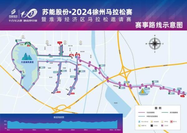 2024徐州马拉松线路图