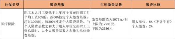 衡阳医保缴费标准（居民医保+灵活医保+职工医保）