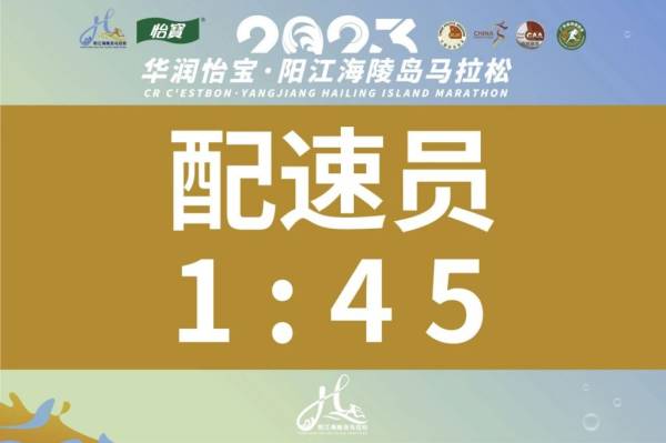 2023海陵岛马拉松号码牌样式一览（6）