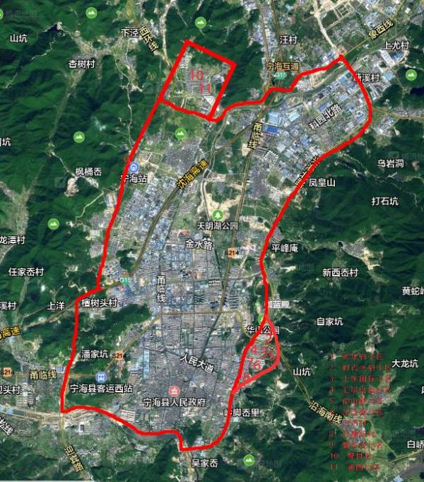 2025年宁海烟花限放区域+限放时间