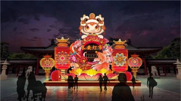 2025西安兴庆宫长安灯市有哪些灯笼(2) 2025西安兴庆宫长安灯市有哪些灯笼(2)