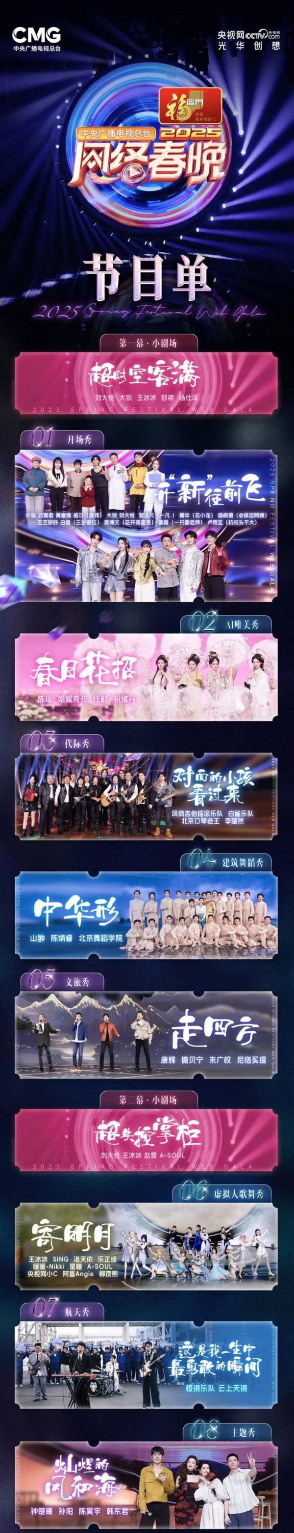 2025央视网络春晚什么时候播出?(2) 2025央视网络春晚什么时候播出?(2)