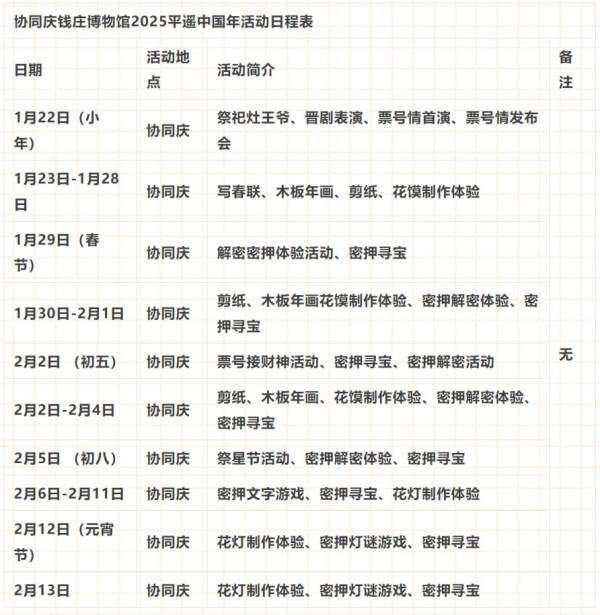 山西平遥古城春节有什么好玩的？