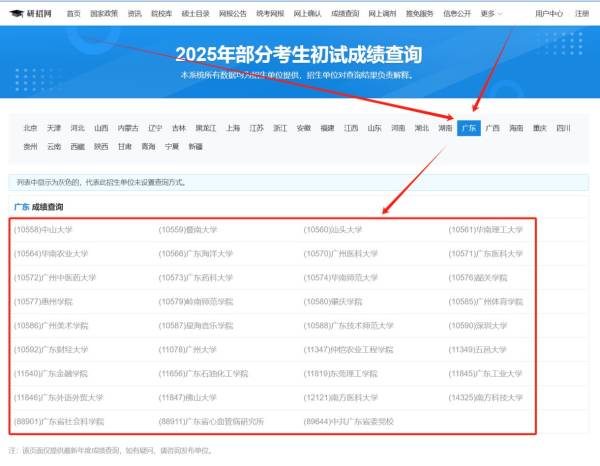 2025广东考研成绩什么时候出（查分入口+查分流程）（4）
