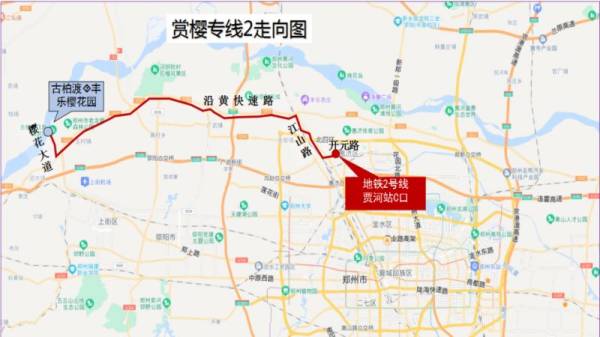 2025郑州古柏渡丰乐樱花园赏樱专线什么时候开通？（3）