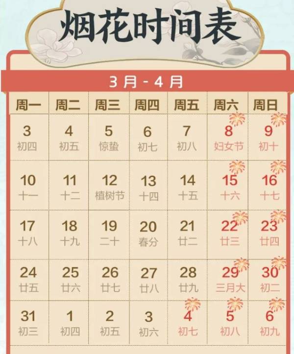 2025年七彩云南欢乐世界古滇花朝节烟花燃放时间+地址