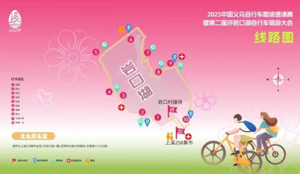 2025中国义乌自行车爬坡邀请赛比赛路线（2）